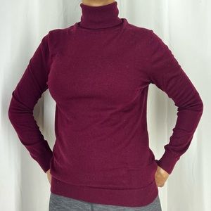 Massimo Dutti Wool/Cashmere Blend High Neck Sweater Size S